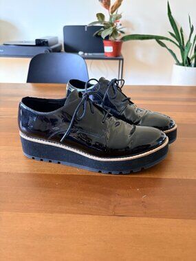 Eileen Fisher Low Oxford Wedge - Lace-up